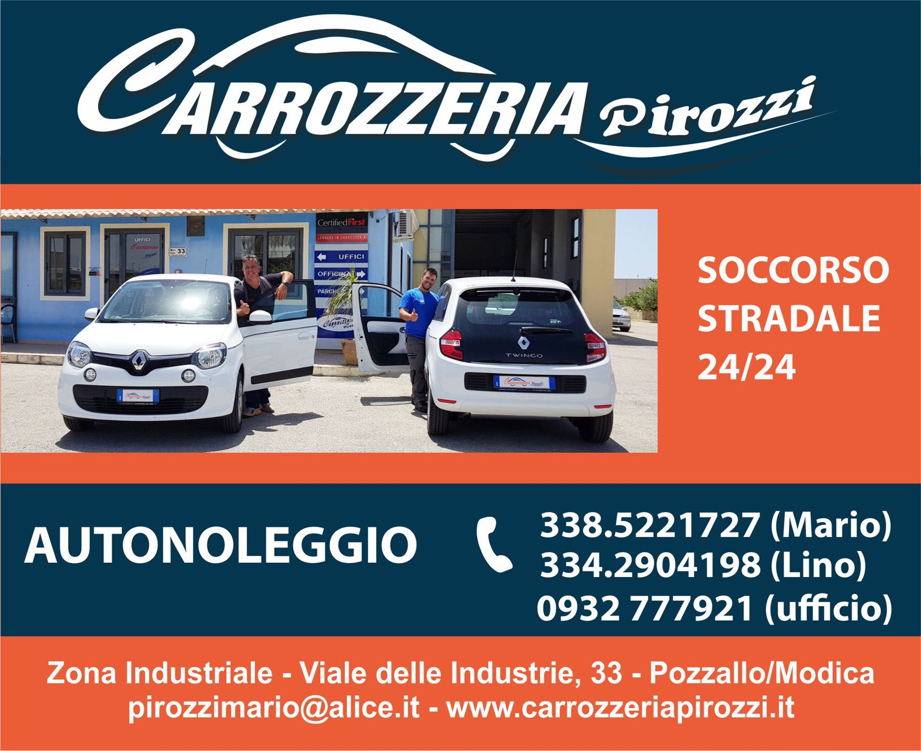 Pirozzi · Noleggio auto